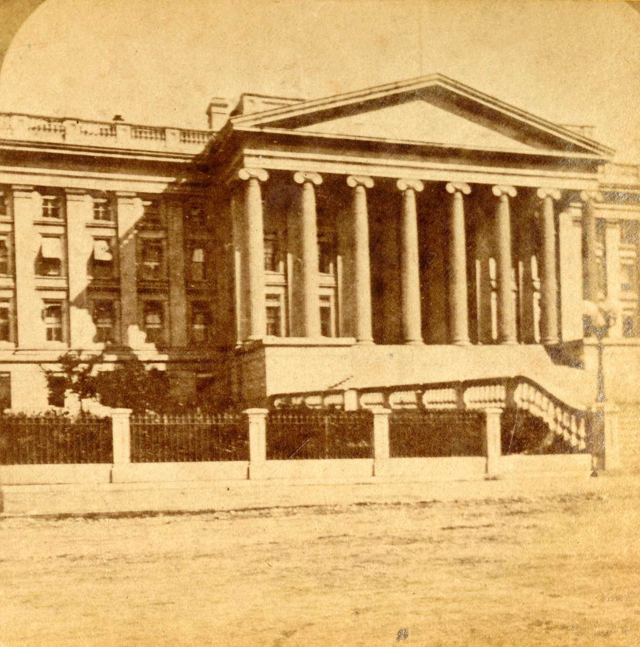 Département du Trésor, Washington, D.C., vers 1880 - Unbekannt
