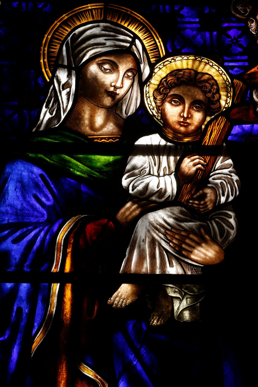 Église de la Trinité - Vierge Marie et Jésus, New York, États-Unis - Unbekannt