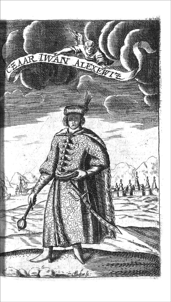 Tsar Ivan V Alexeyevich de Georg Adam Schleissing Derer beyden Czaaren in Reussland Iwan und Peter Alexewiz, 1693 - Unbekannt