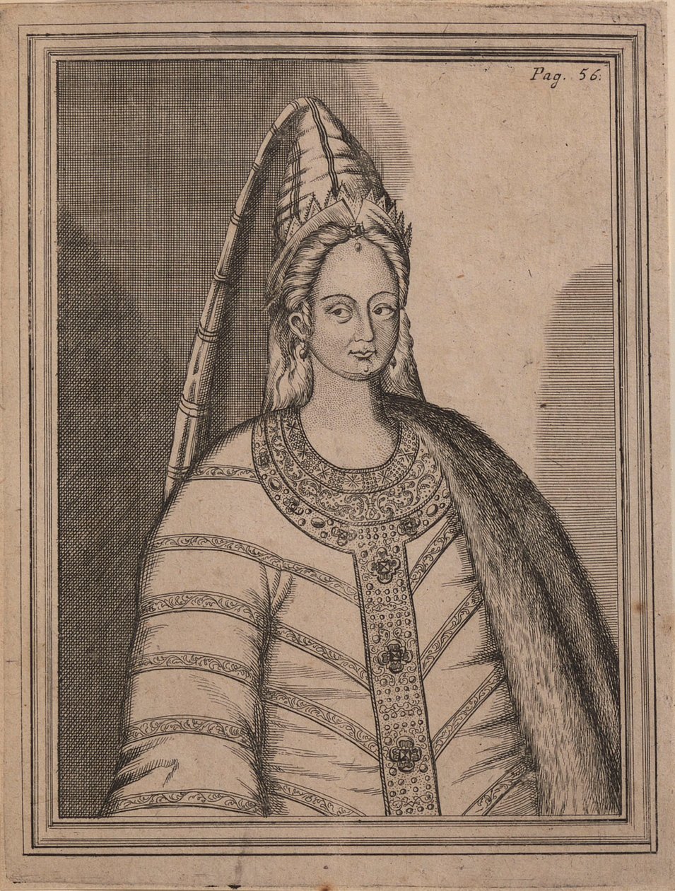 Tsarine Irina Godunova 1557-1603, épouse du tsar Fédor Ier de Russie - Unbekannt
