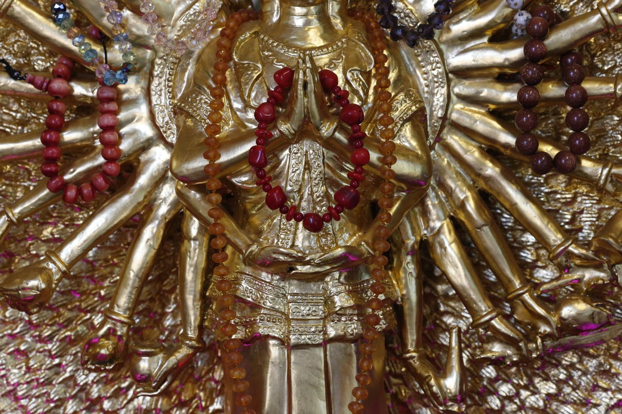 Temple bouddhiste Tu An. Quan Am bodhisattva de la compassion ou déesse de la Miséricorde, Saint-Pierre-en-Faucigny, France - Unbekannt