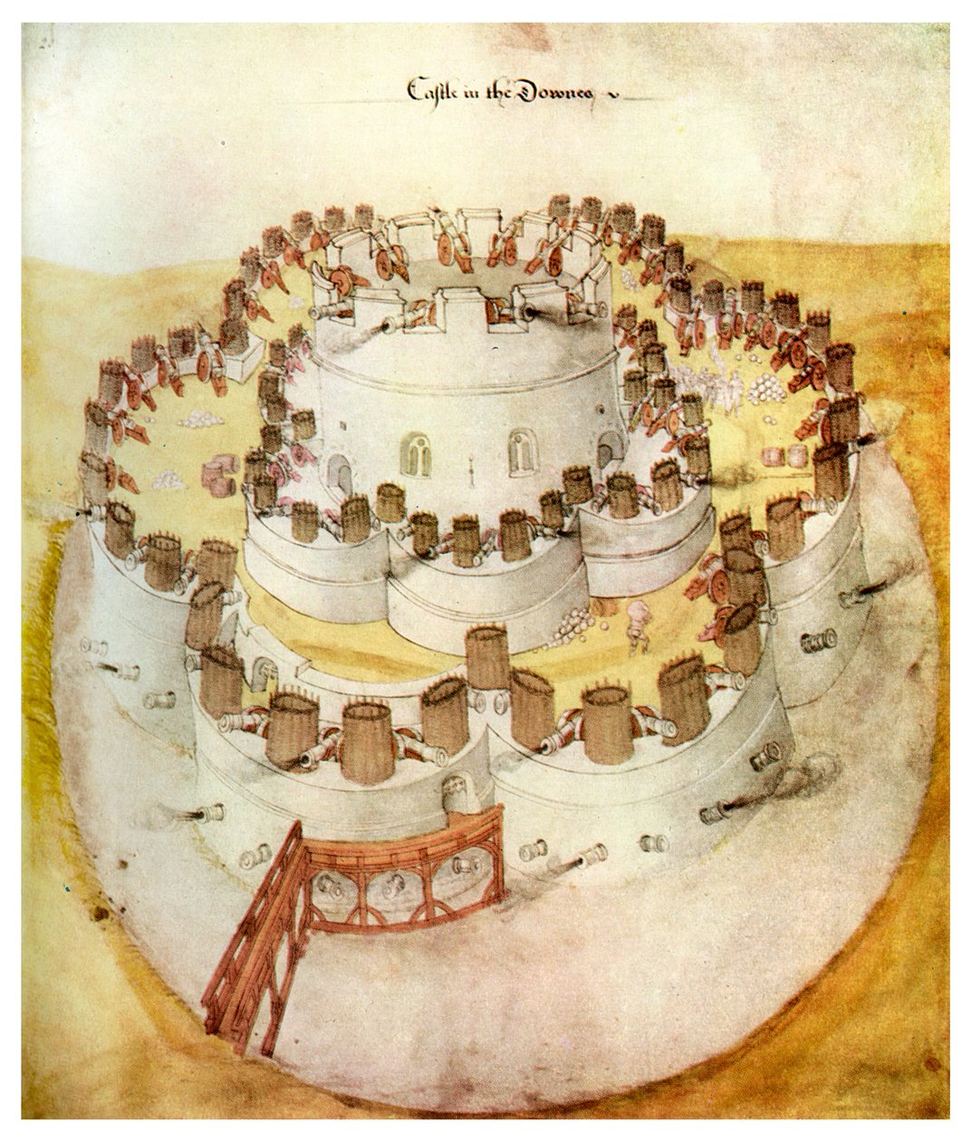 Fort Tudor, Sandown, Kent, c1540 - Unbekannt