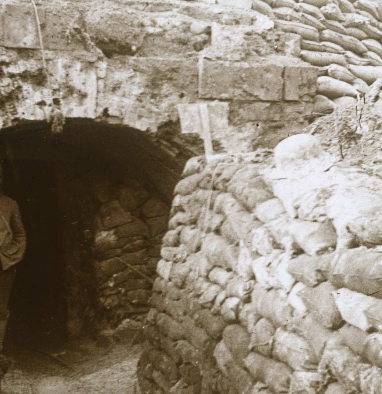 Tunnel, Mont Casque, France, vers 1914-1918 - Unbekannt
