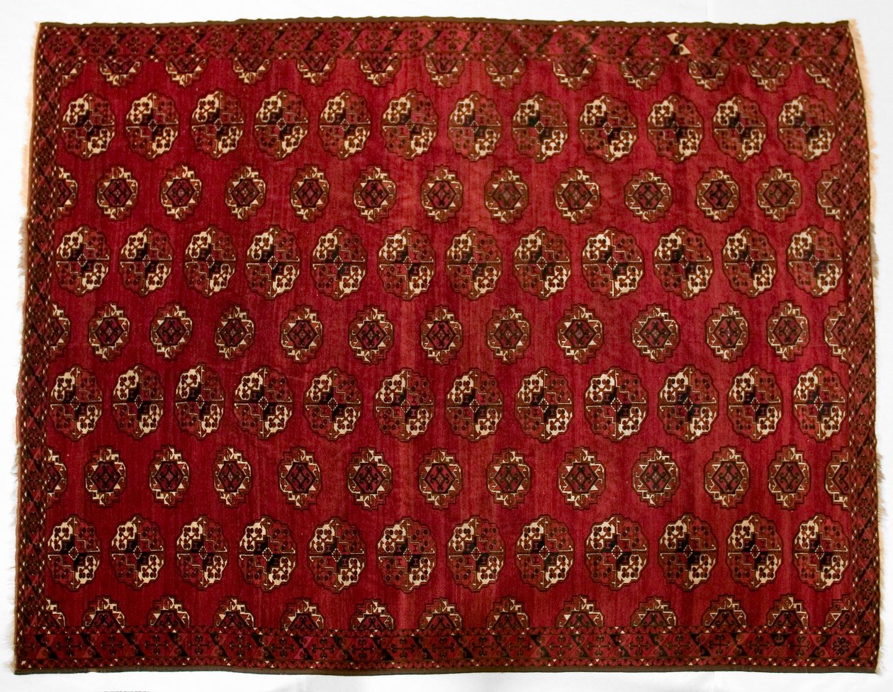 Tapis principal turkmène, années 1870 - Unbekannt