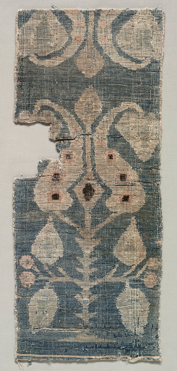 Fragment de tapis à deux faces, 1100s - Unbekannt