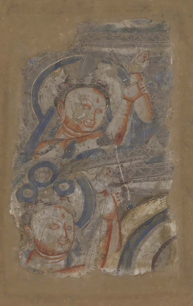 Deux Bodhisattvas, vers 6ème-7ème siècle - Unbekannt