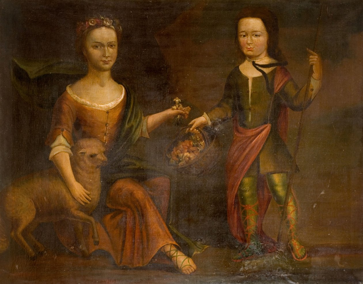 Deux enfants de la famille Holte, 1800 - Unbekannt