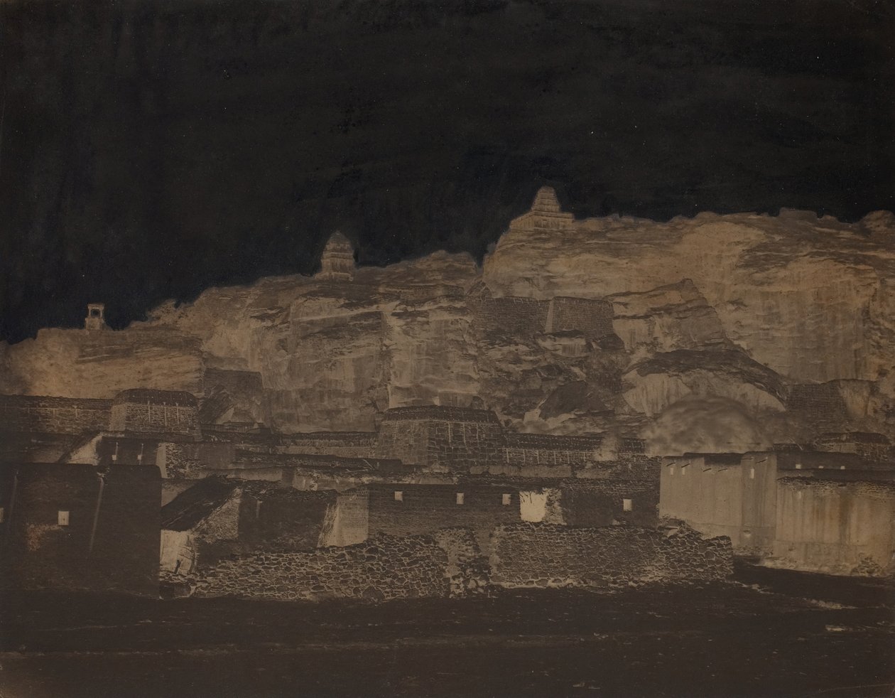 Sans titre, [bâtiments, peut-être un site archéologique] - Unbekannt