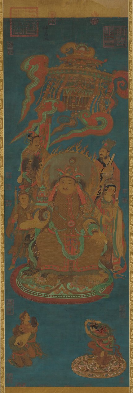 Vaisravana, Roi Gardien du Nord, dynastie Yuan ou Ming, XIVe siècle - Unbekannt