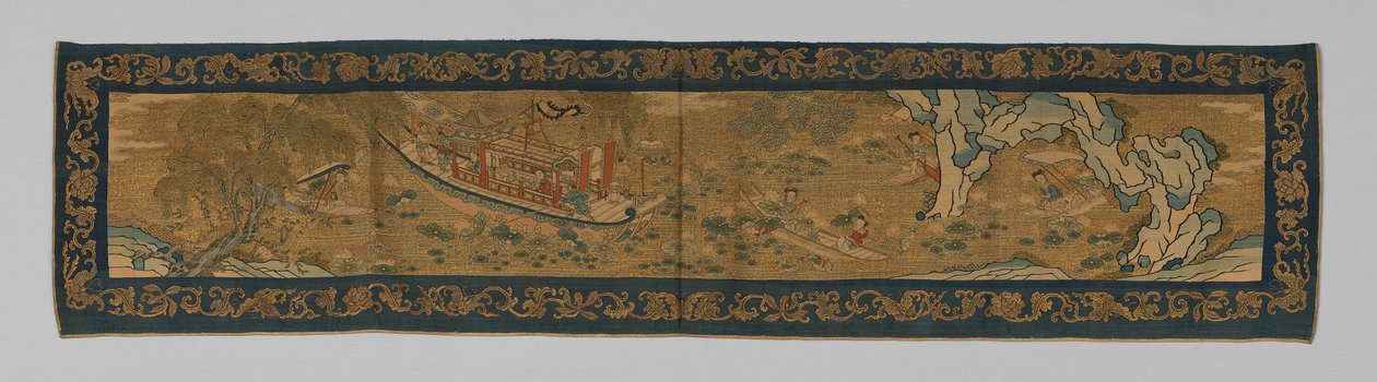 Valance, Chine, dynastie Qing 1644-1911, 18751900 - Unbekannt