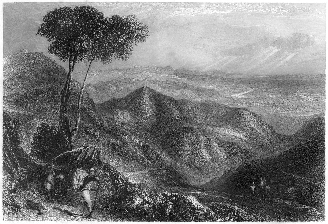 Vallée du Dhoon, montagnes de l