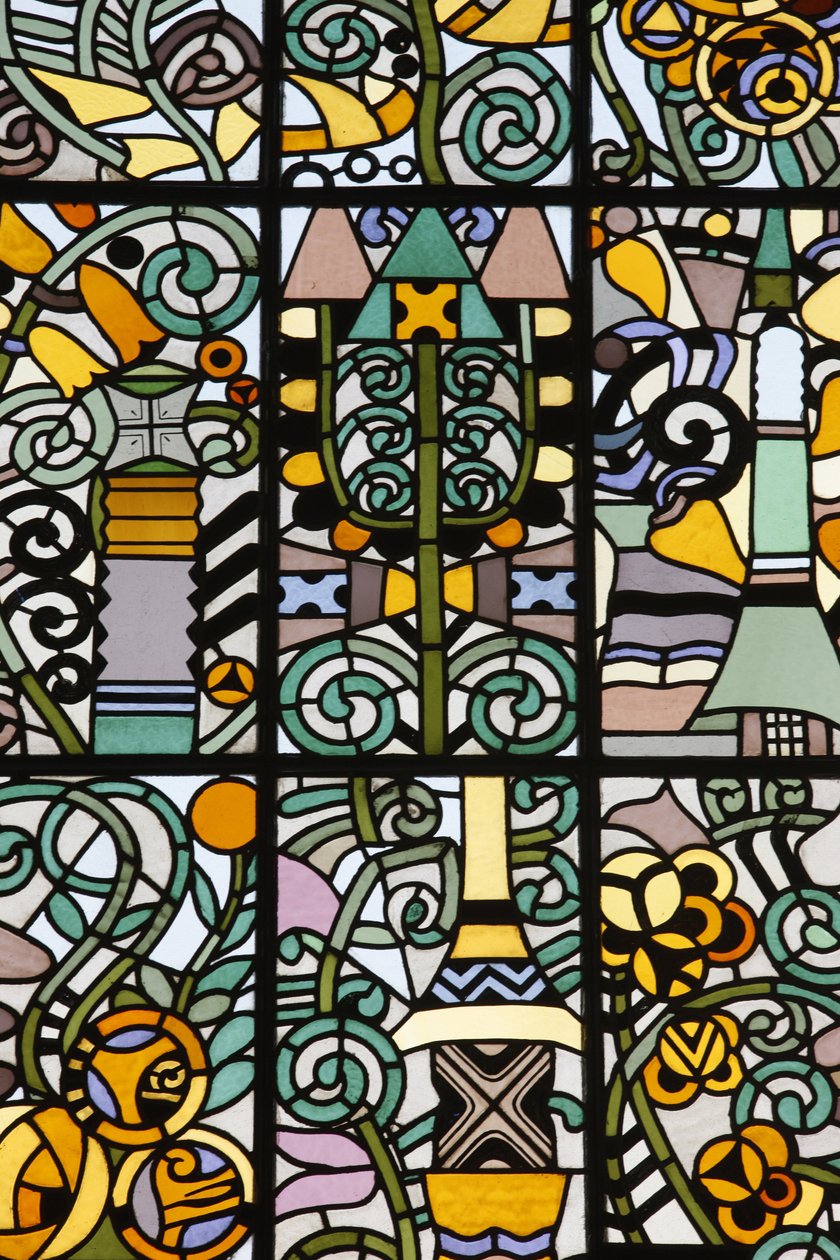 Église calviniste de Varosligeti par Aladar Arkay. Détail. Budapest, Hongrie - Unbekannt