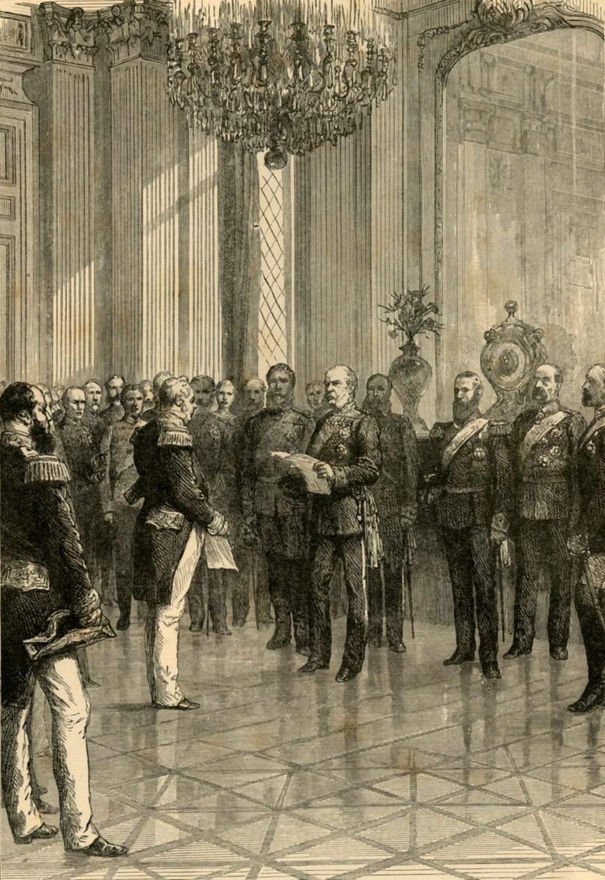 Versailles, 1871 : Proclamation du roi Guillaume empereur d