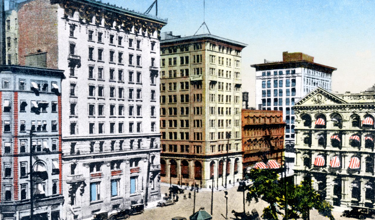 Place Victoria, rue Saint-Jacques, Montréal, Canada, vers 1900 - Unbekannt