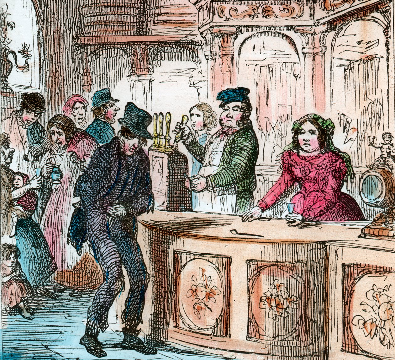 Maison de gin victorienne, fin du 19e ou début du 20e siècle - Unbekannt