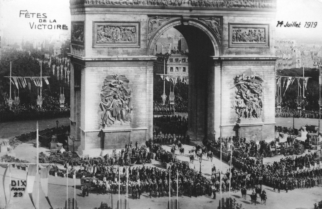 Parade de la victoire, Paris, 14 juillet 1919 - Unbekannt