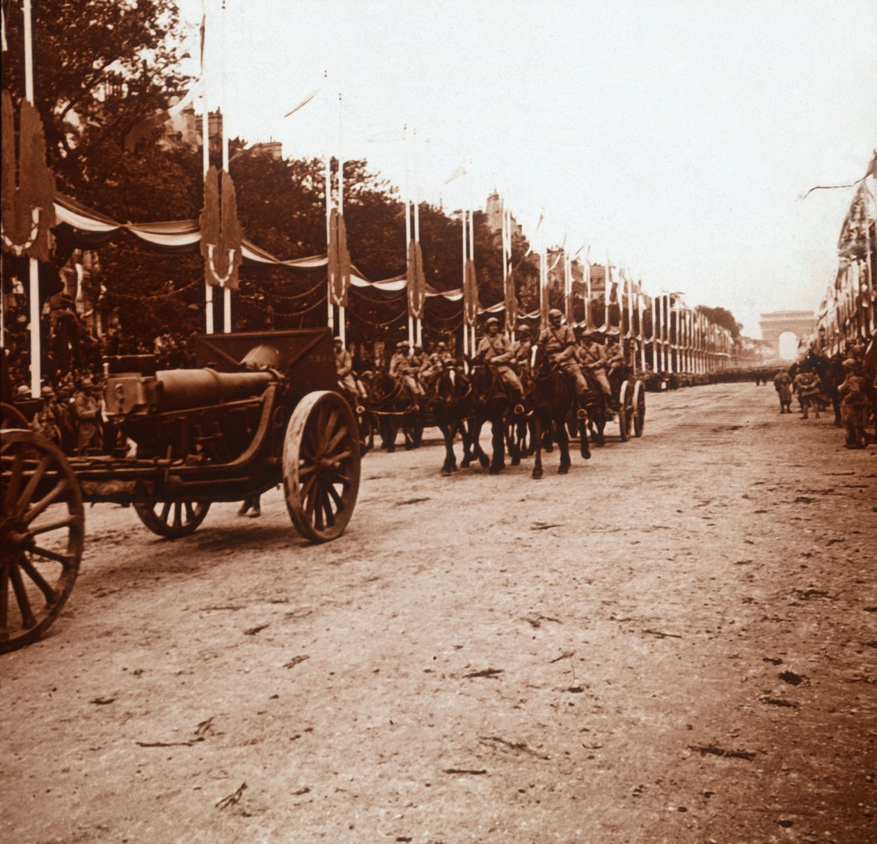 Parade de la victoire, Paris, France, vers 1918-1919 - Unbekannt
