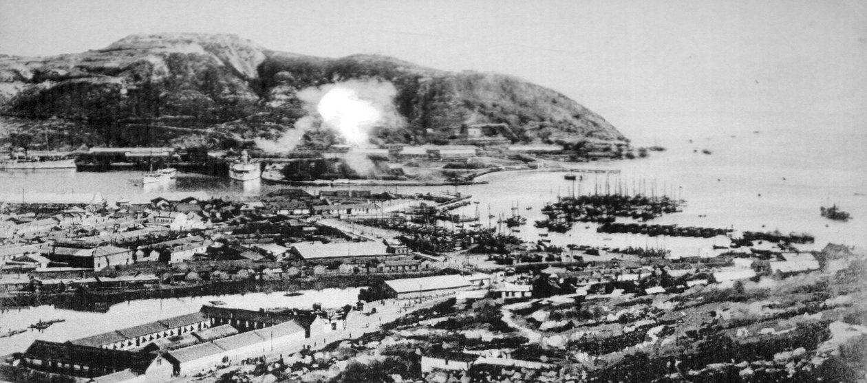 Vue de Port Arthur, Mandchourie, 1904 - Unbekannt