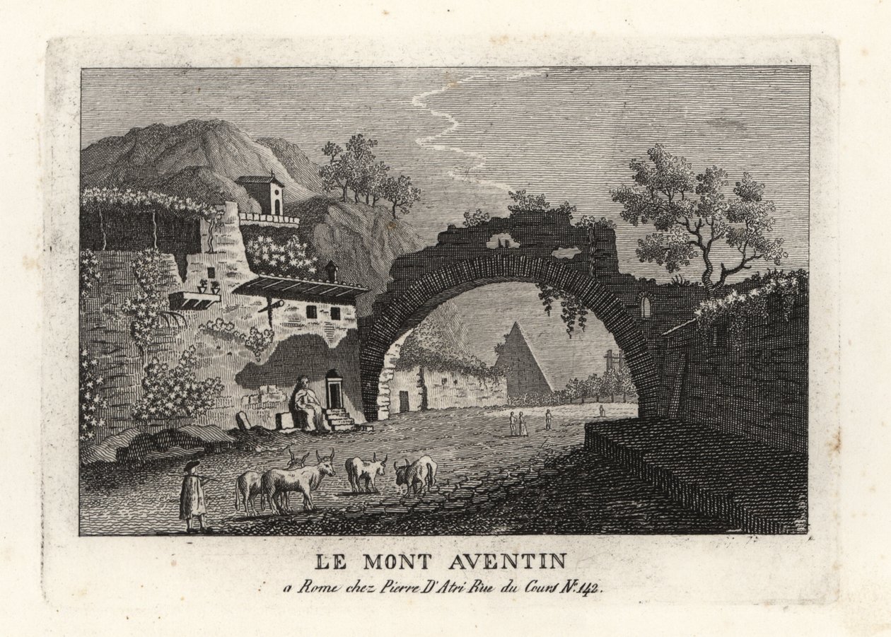 Vue de la colline de l