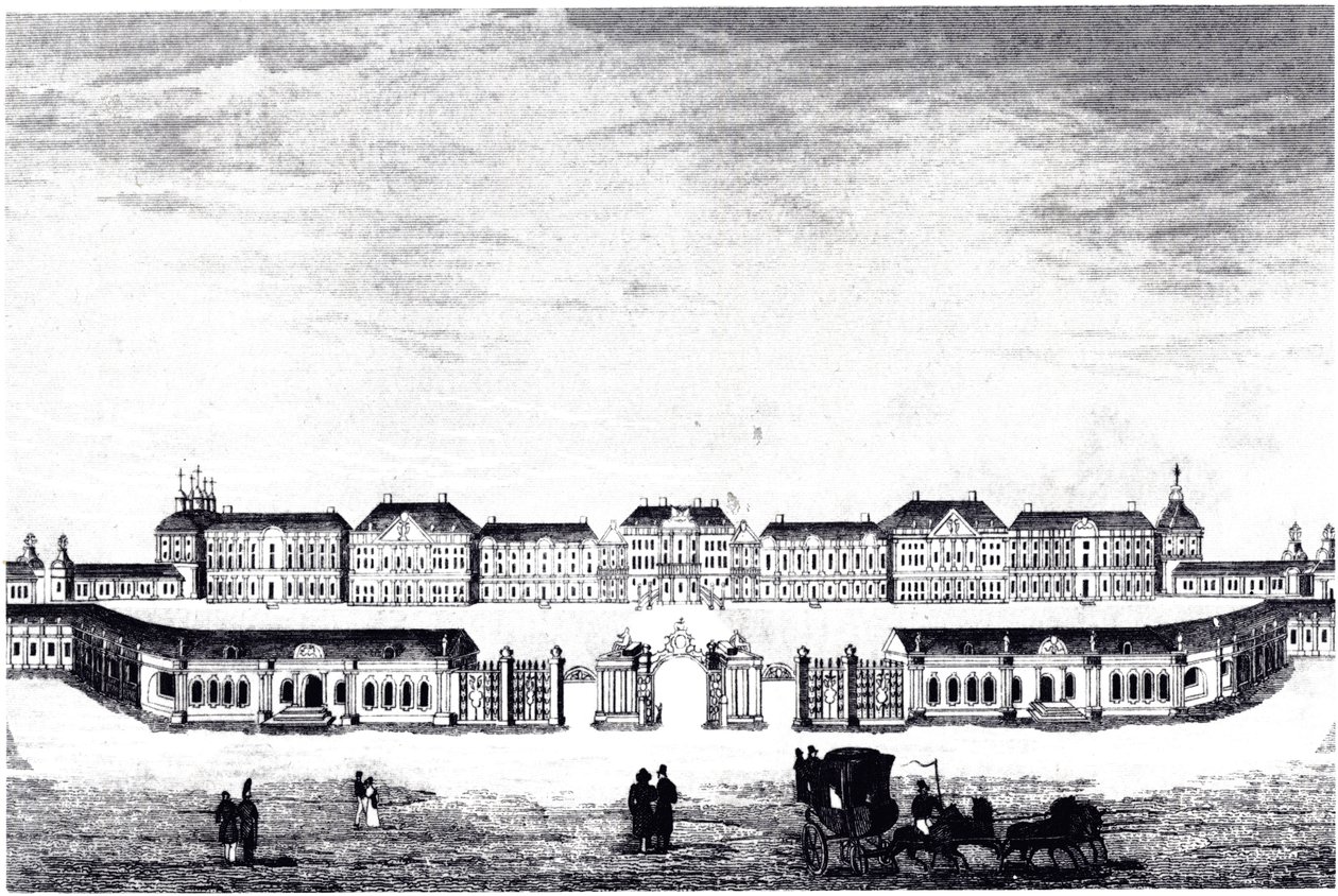 Vue du Palais Catherine à Tsarskoïe Selo - Unbekannt