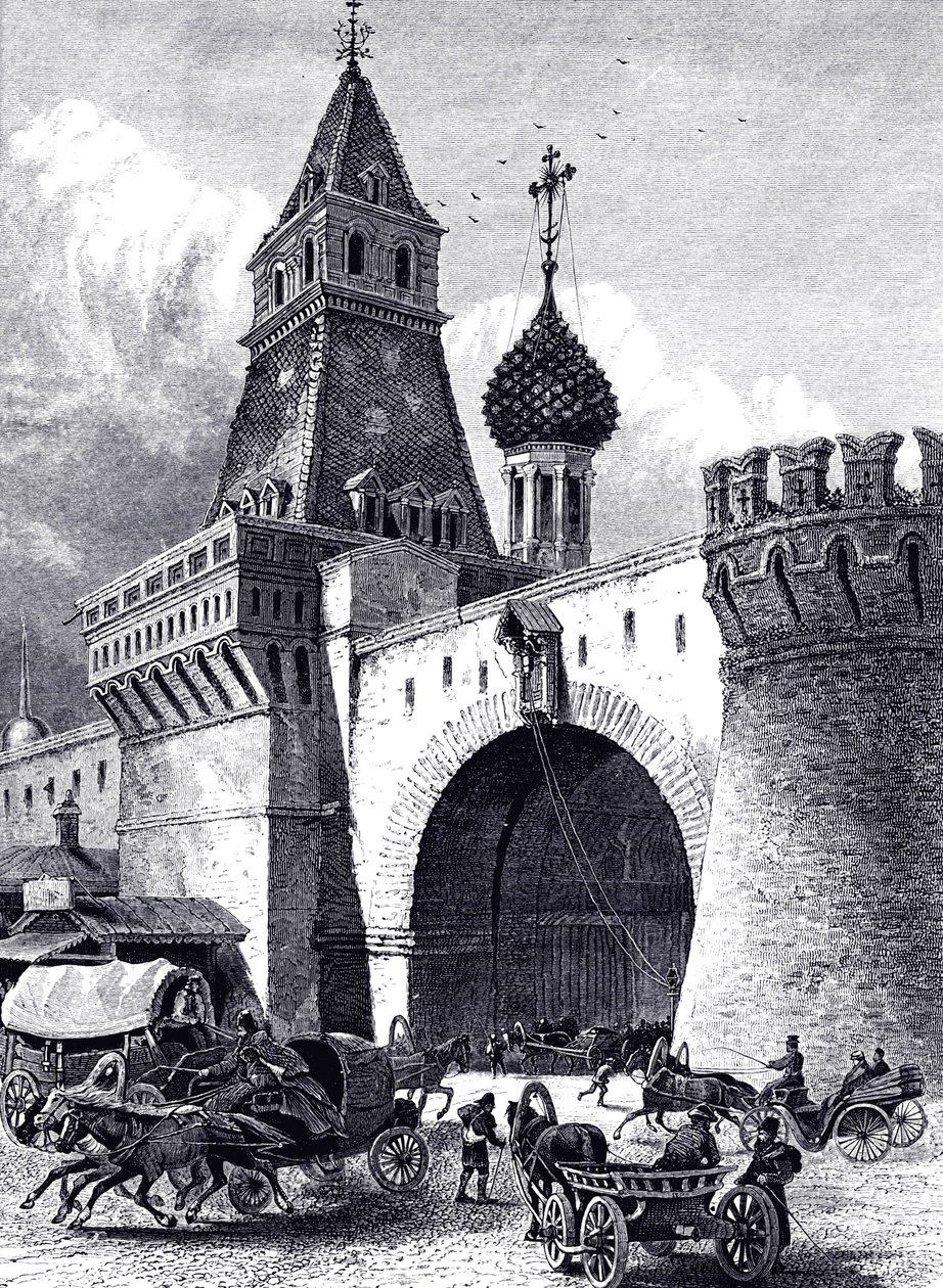 Vue de la tour Nikolskaya et de l