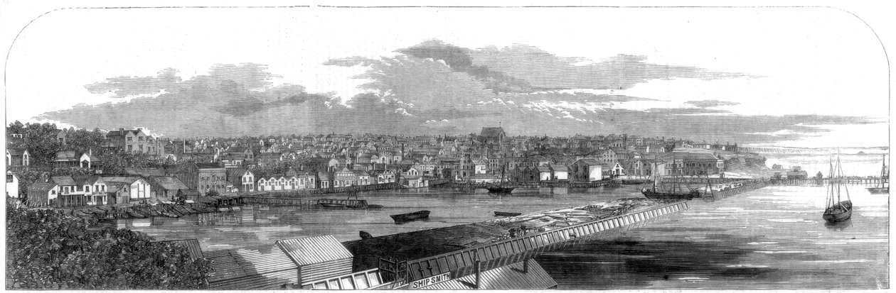Vue de la ville d