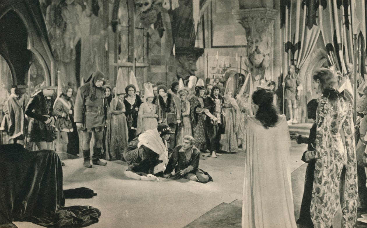 Villon John Barrymore menacé de mort par Louis XI, 1927 - Unbekannt