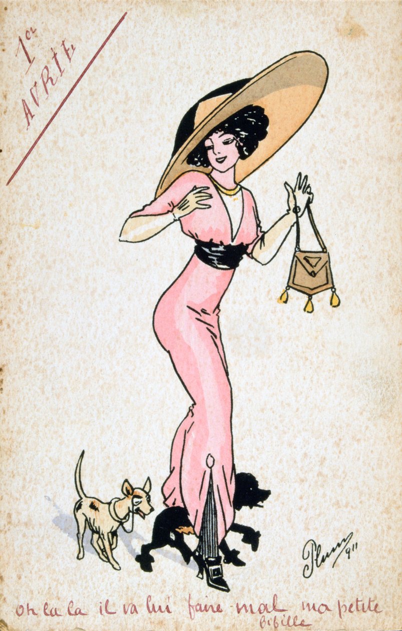 Carte postale française vintage, 20e siècle - Unbekannt