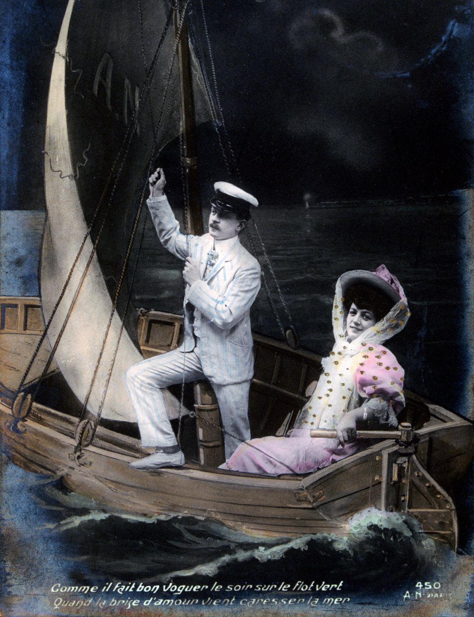 Carte postale française vintage, vers 1900 - Unbekannt
