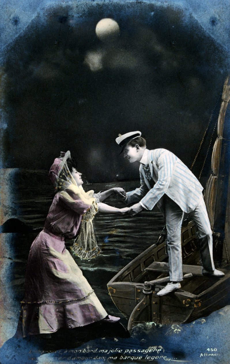 Carte postale française vintage - Unbekannt