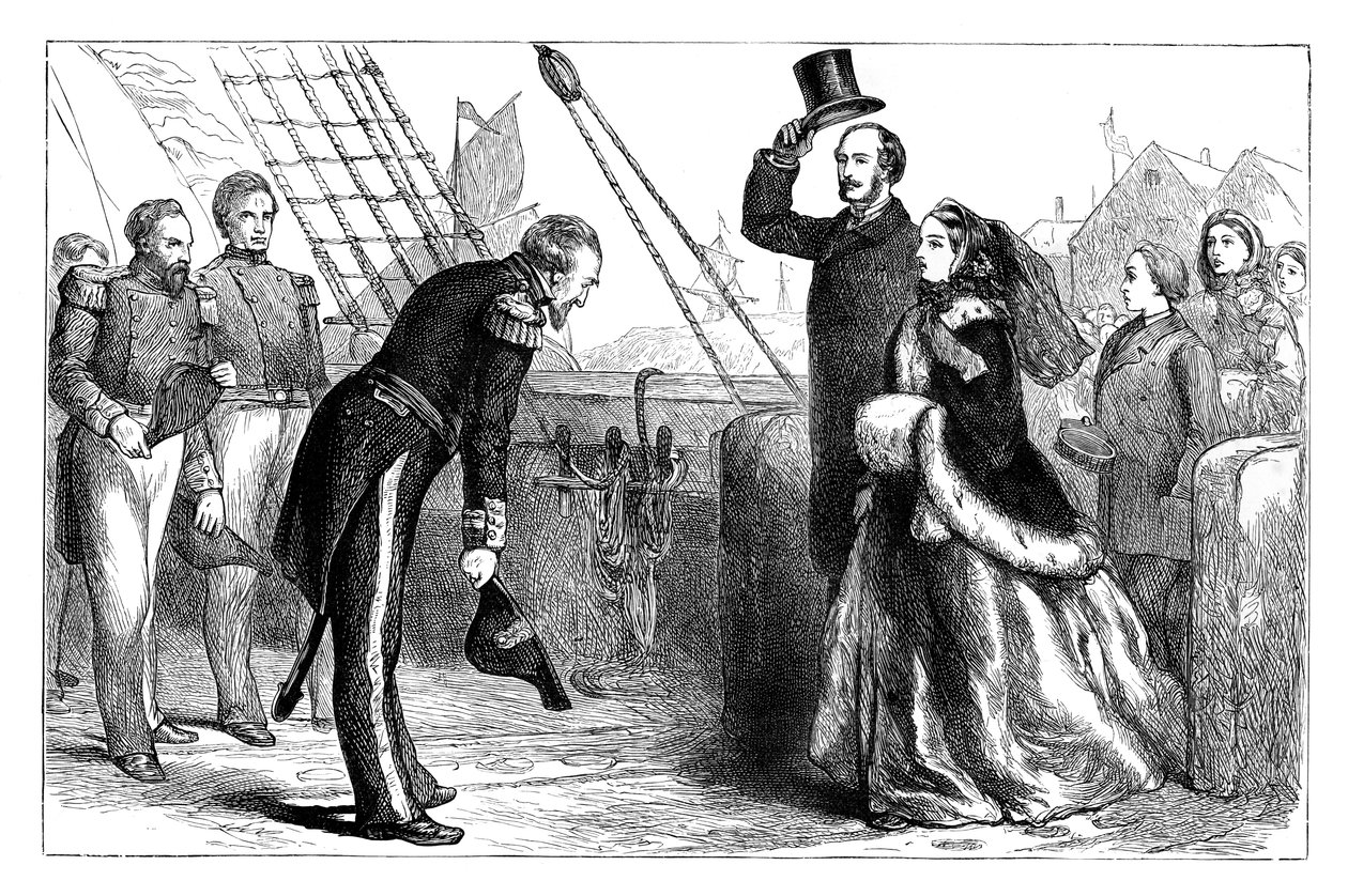 Visite de la Reine et du Prince Albert au Resolute, 1856, vers 1888 - Unbekannt