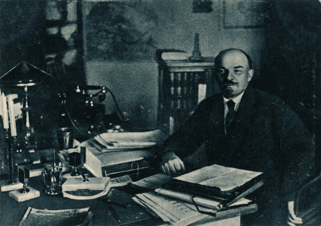 Vladimir Ilitch Lénine, leader bolchevique russe, Moscou, Russie, 7 octobre 1922 - Unbekannt