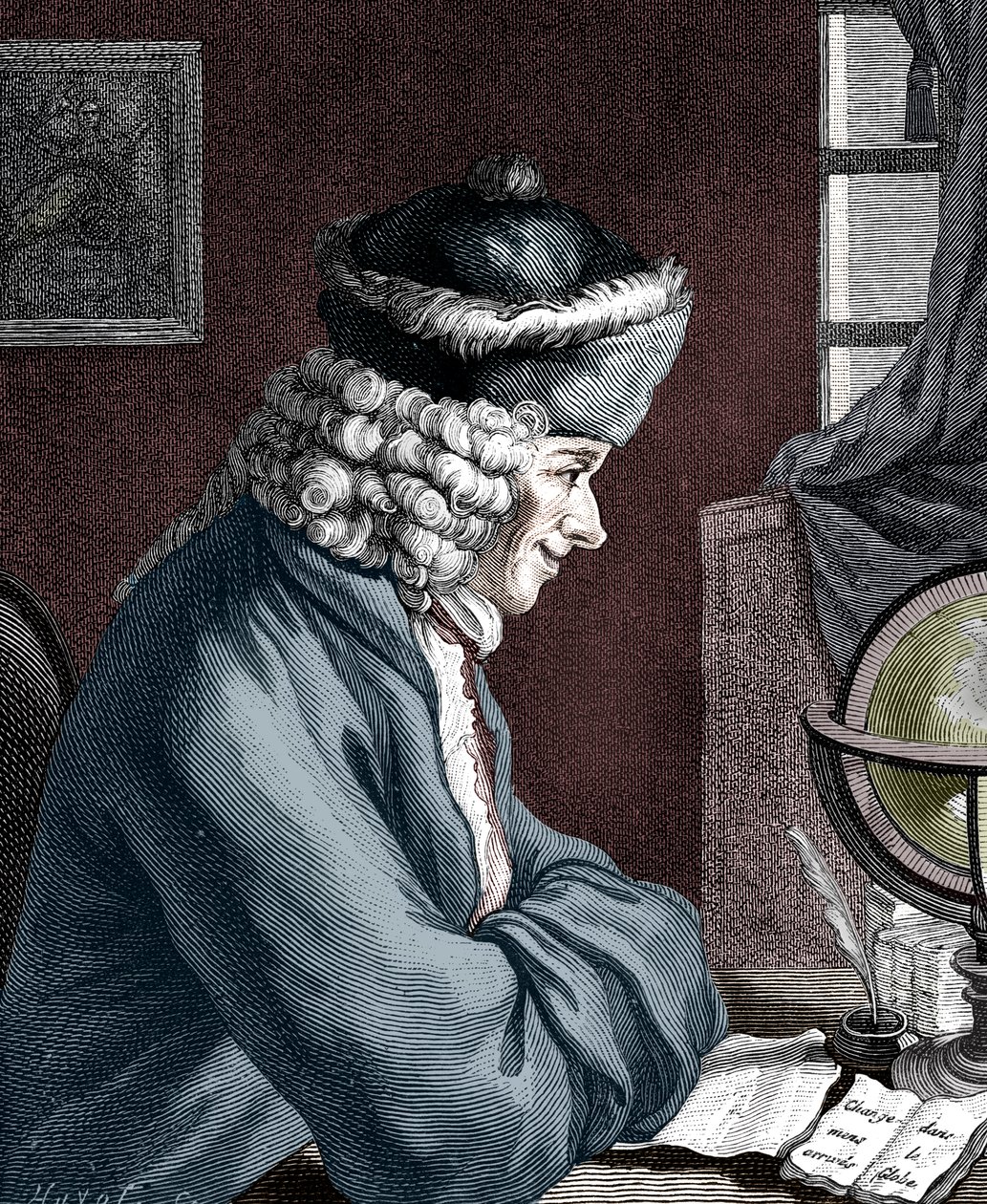 Voltaire, auteur français du 18e siècle, dramaturge, satiriste et homme de lettres - Unbekannt