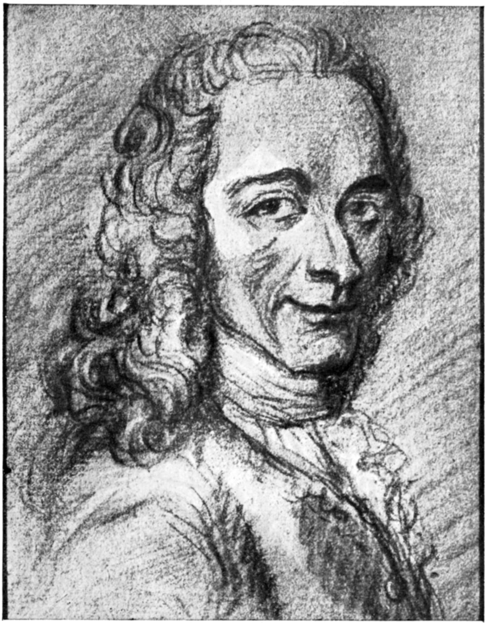 Voltaire, écrivain, essayiste, déiste et philosophe des Lumières françaises, XVIIIe siècle - Unbekannt