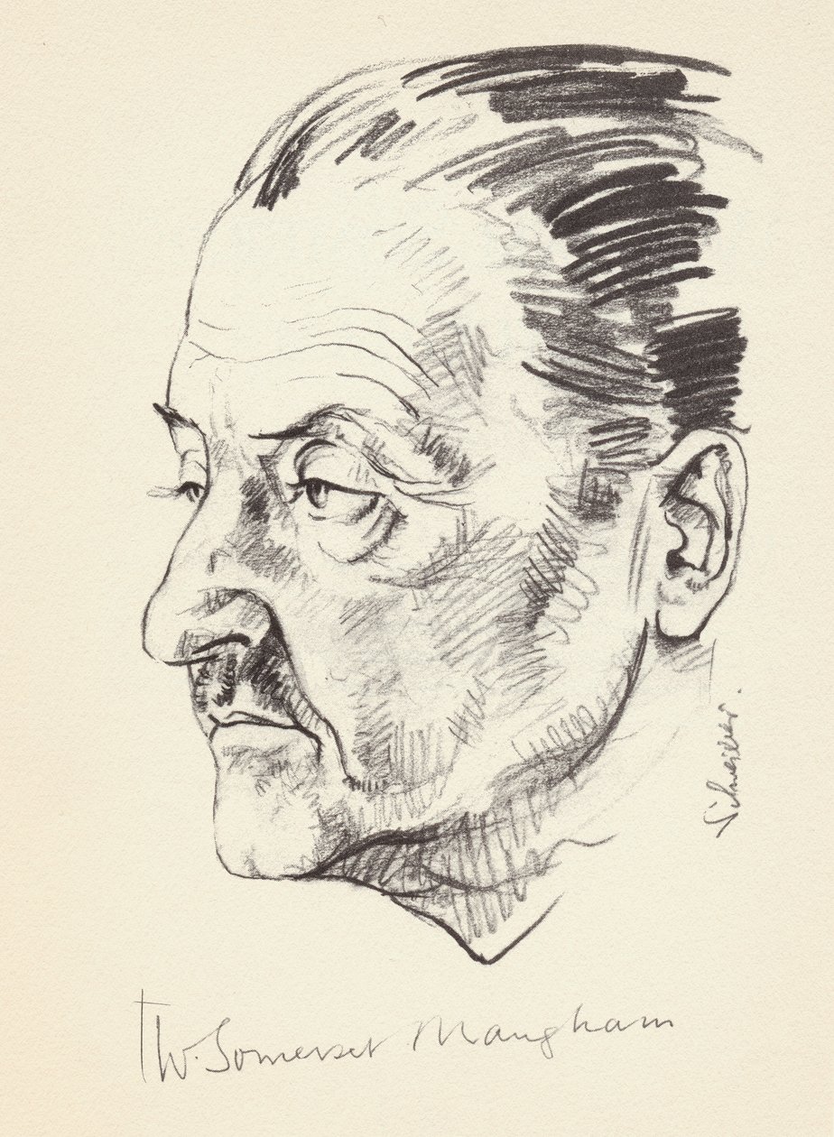 W Somerset Maugham, auteur britannique, vers les années 1930 - Unbekannt