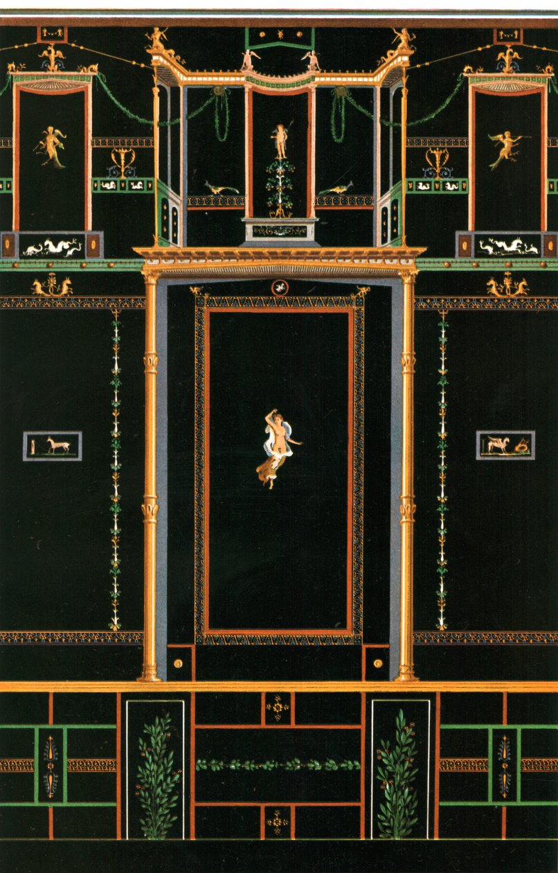 Décoration murale, Pompéi, Italie, 1928 - Unbekannt