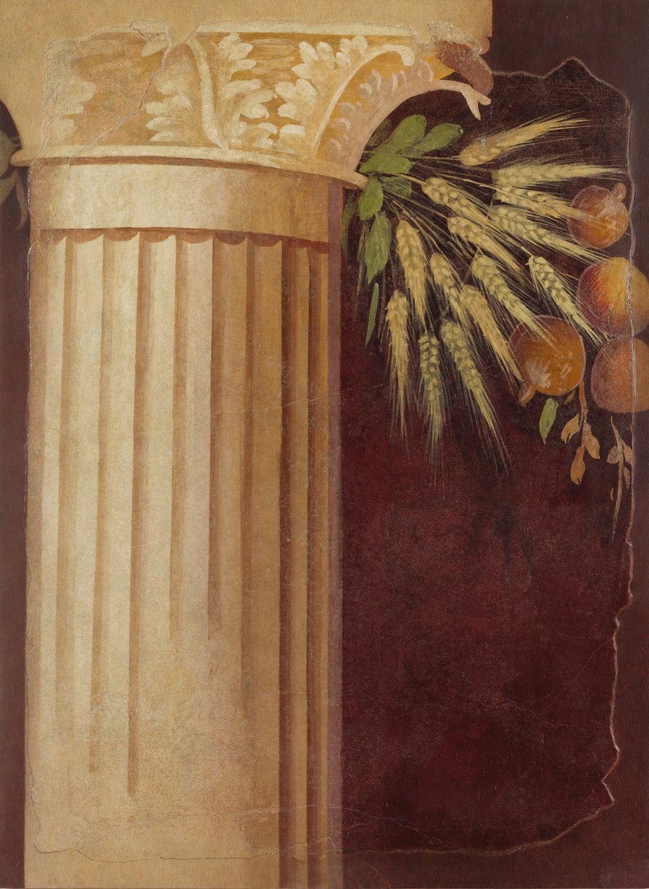 Fragment de peinture murale du péristyle de la Villa de P. Fannius Synistor - Unbekannt