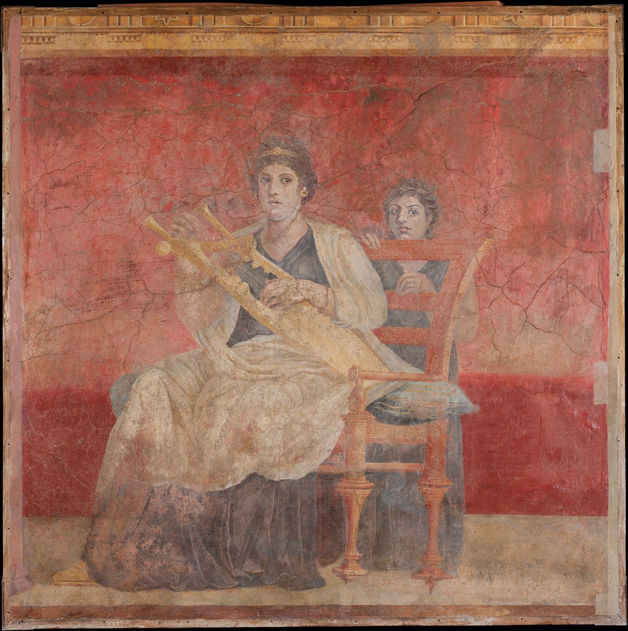 Peinture murale de la salle H de la villa de P. Fannius Synistor à Boscoreale, vers 50-40 av. J.-C. - Unbekannt