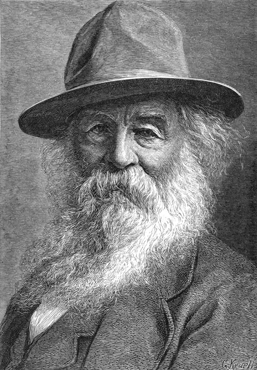 Walt Whitman 1819-1892, poète américain, vers 1880s - Unbekannt
