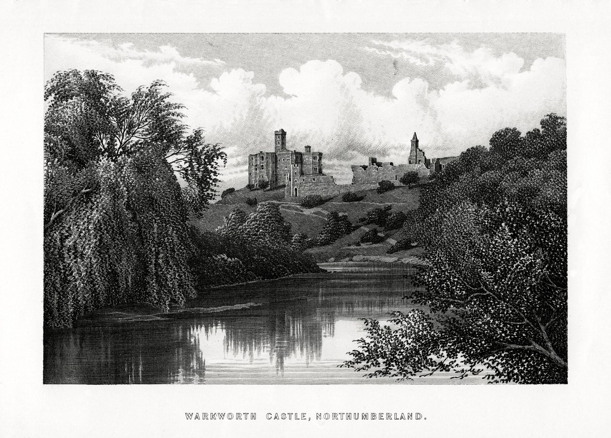 Château de Warkworth, Northumberland, 1896 - Unbekannt