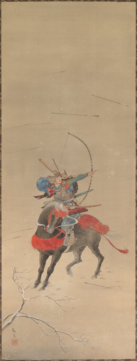 Guerrier monté sur un cheval, 1700s-1800s - Unbekannt