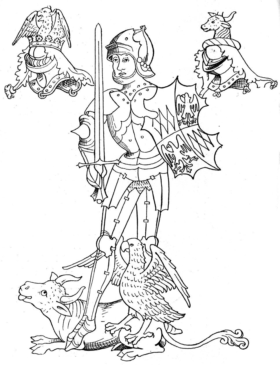 Warwick le Faiseur de Rois, noble et soldat anglais du 15ème siècle, 1893 - Unbekannt