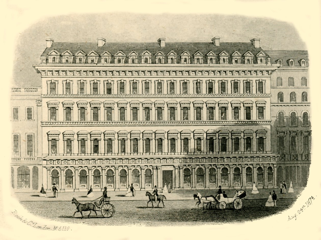 Hôtel Washington, Liverpool, 1874 - Unbekannt