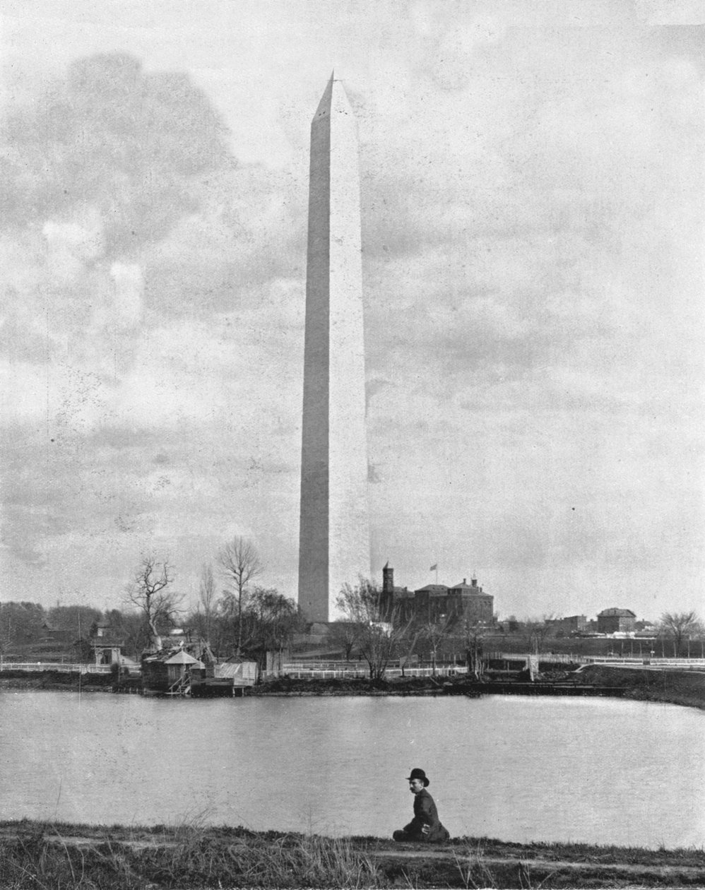 Monument de Washington, Washington DC, USA, vers 1900 - Unbekannt