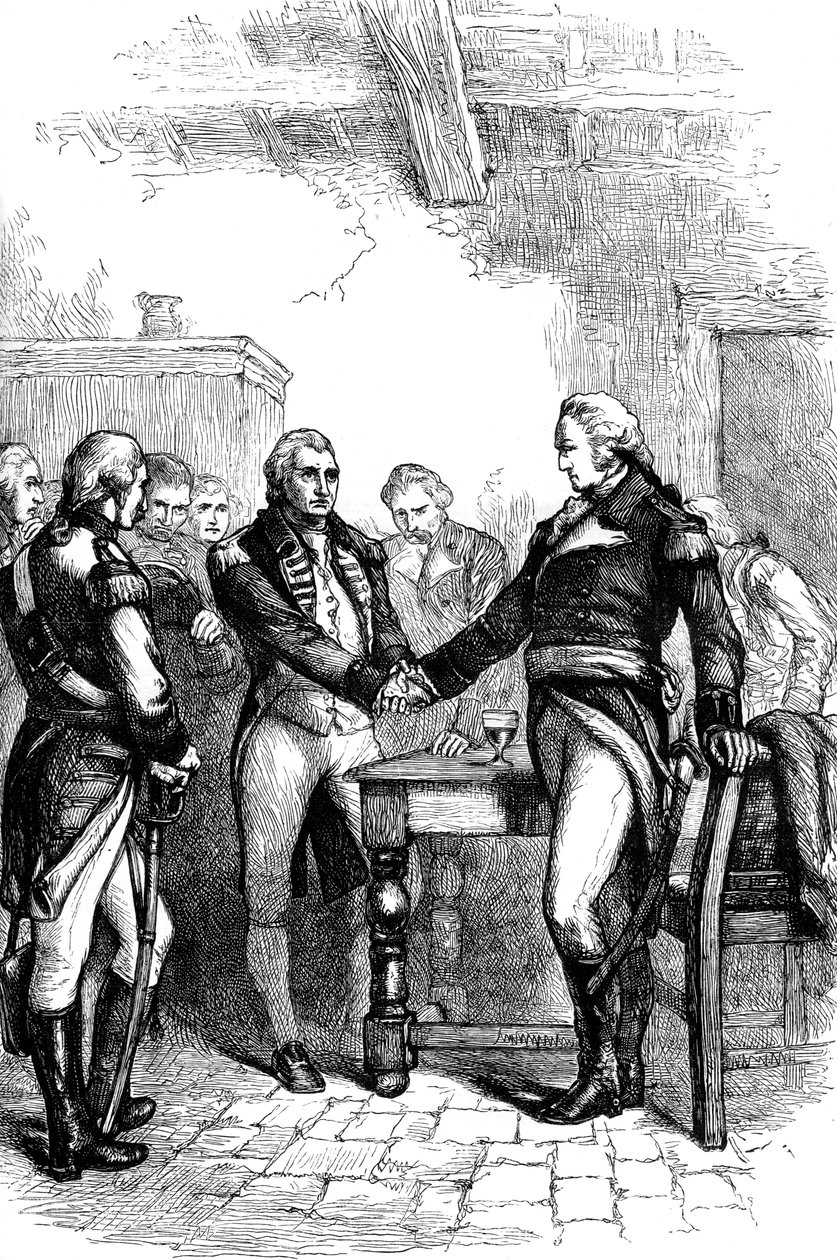 Washington prenant congé de ses anciens camarades, 1783 - Unbekannt