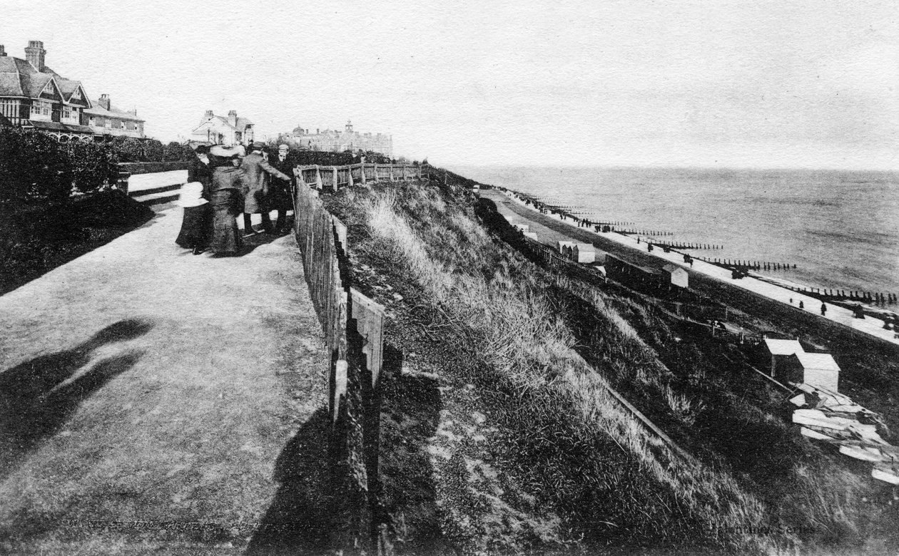 West Cliff et jardins, Felixstowe, Suffolk, début du XXe siècle - Unbekannt