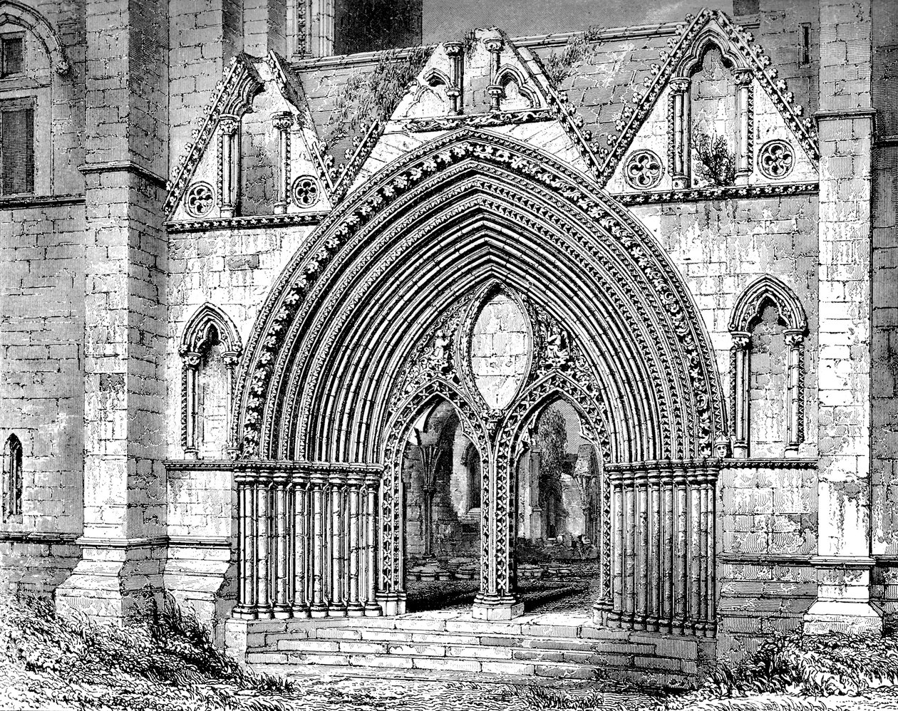 Porte ouest de la cathédrale d