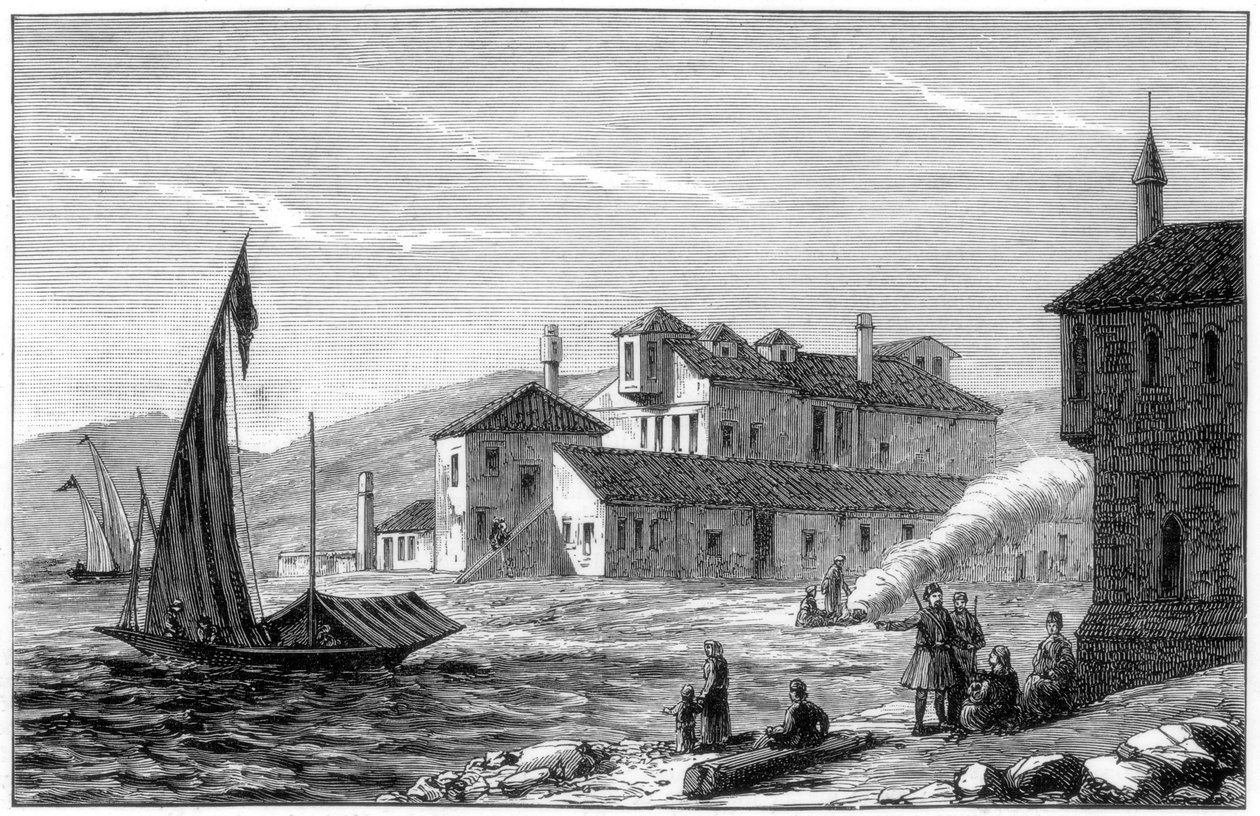 Où Lord Byron est mort, Missolonghi, Grèce - Unbekannt