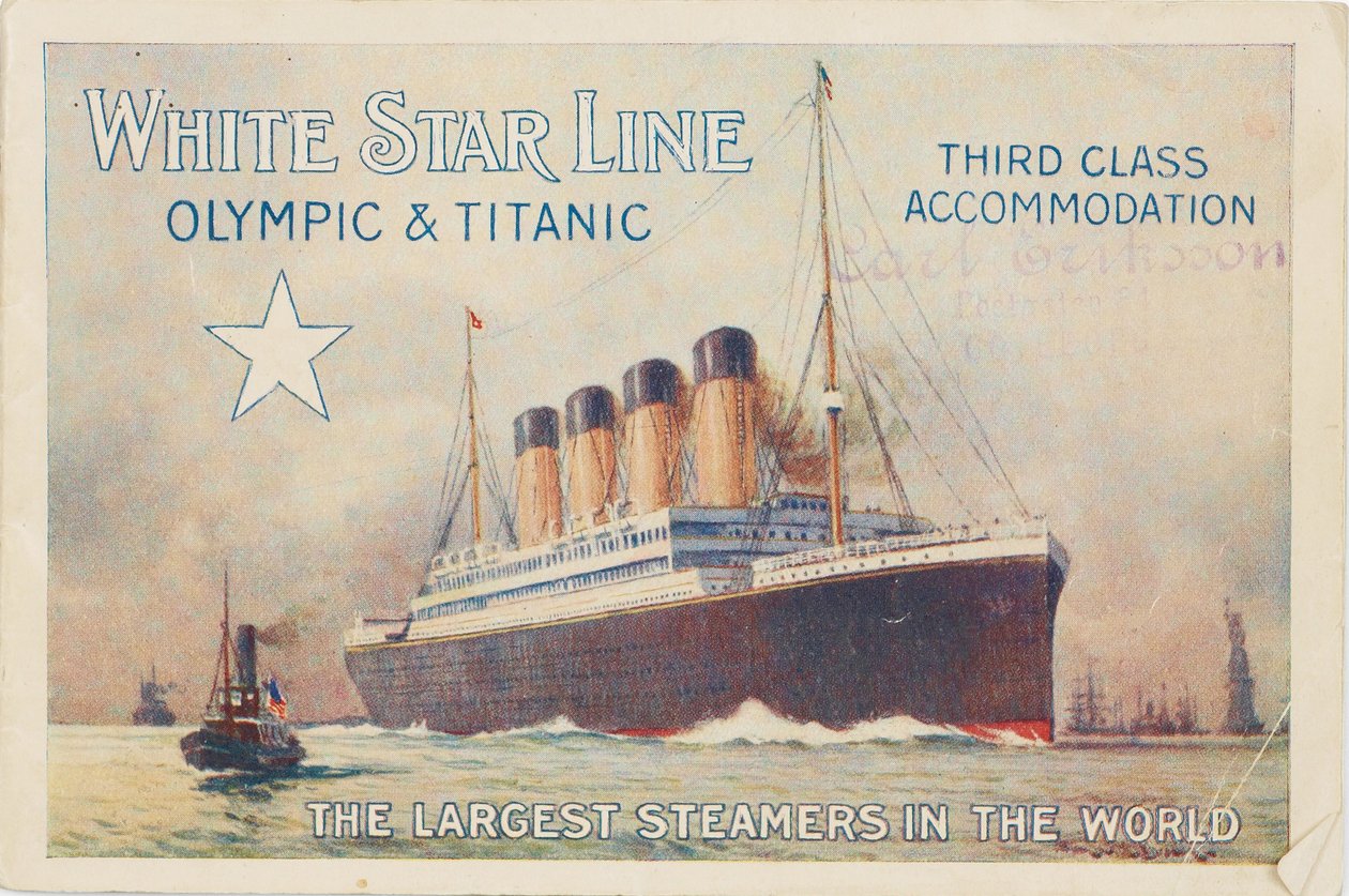 White Star Line. Titanic & Olympic, c. 1910 - Unbekannt