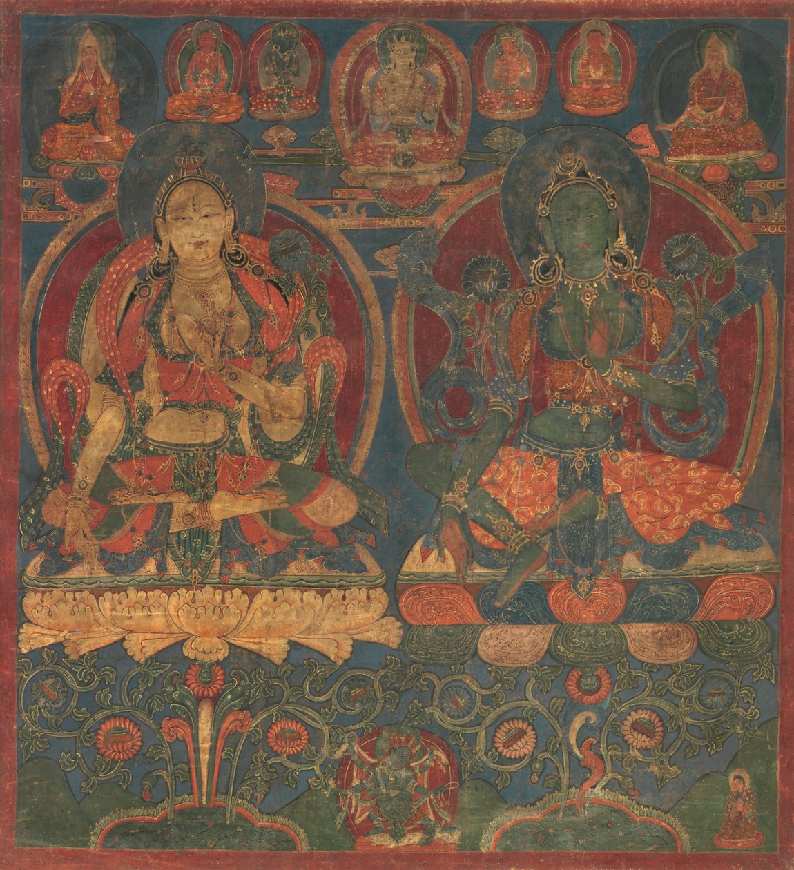Tara Blanche et Tara Verte, 1450-1500 - Unbekannt